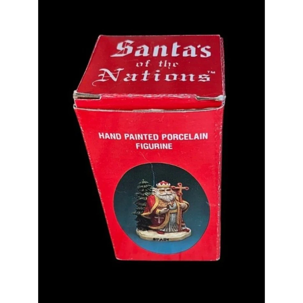 Santa's of the Nations Spain The Magi Porcelain Figurine NIB Item 8918 NOS